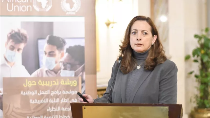 شريفة شريف تستعرض التجربة المصرية في الآلية الإفريقية لمراجعة النظراء