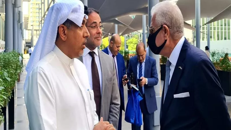 فودة يقوم بجولة تفقدية بمدينة المال ورجال الأعمال بدبى