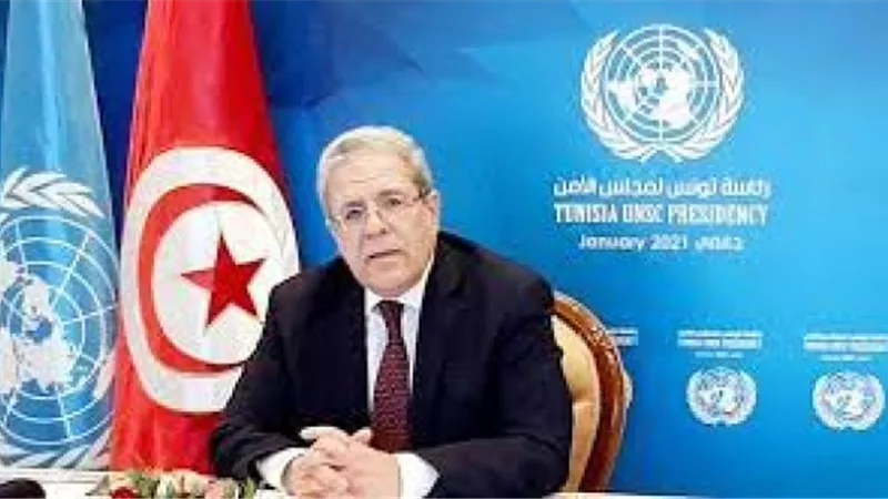 وزير الخارجية التونسي يجدد شكره للصين لدعمها لبلاده في مجابهة كوفيد-19