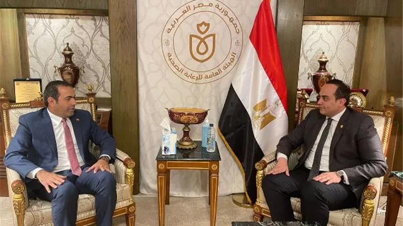 الرعاية الصحية يستقبل رئيس لجنة الشباب والرياضة بمجلس النواب