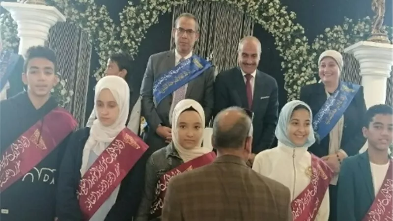 تعليم القليوبية تنظم حفل تنصيب المكتب التنفيذى لاتحاد طلاب المرحلتين الإعدادية والثانوية