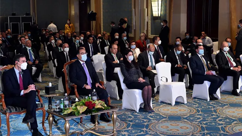 مدبولي: تعاون مصري اسبانى بالمقاولات والطاقة في اسواق دول ثالثة