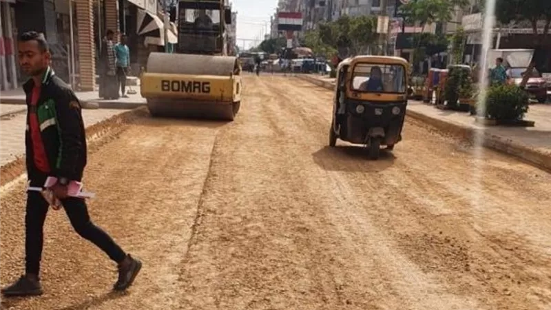 الانتهاء من تطوير محاور رئيسية بالقنطرة غرب بداية العام الجديد