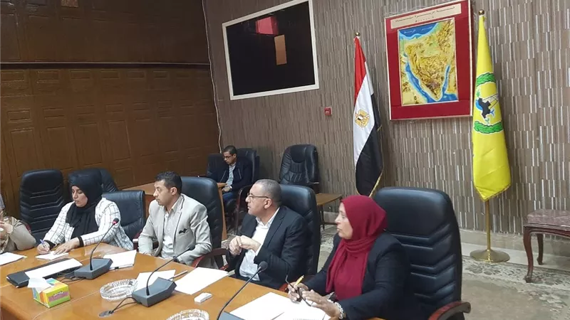 اجتماع للجنة التنسيقية للسكان بشمال سيناء لمناقشة الأنشطة السكانية