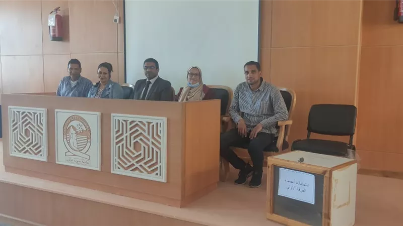 ارساني صبحى رئيس إتحاد الطلاب كلية الحاسبات والذكاء الاصطناعي بالغردقة