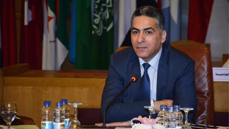 الوزير مفوض د. علاء التميمي يلقي محاضرة للدبلوماسيين في الخارجية الليبية