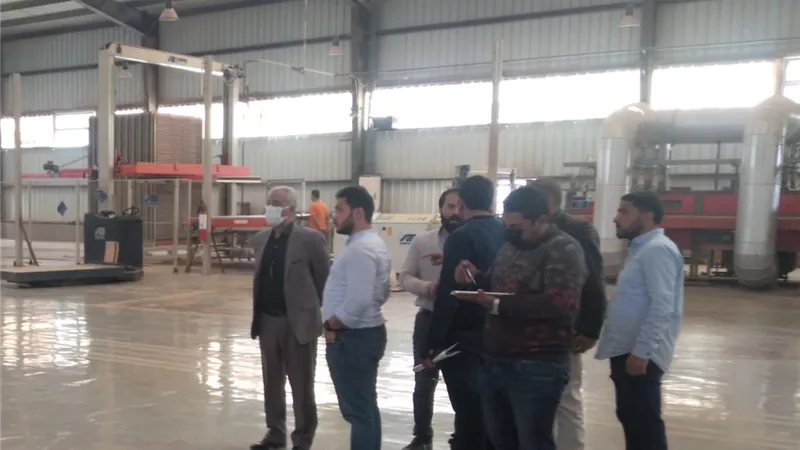 جولة تفقدية لأعضاء لجنة المرور على منشآت المواد الخطرة