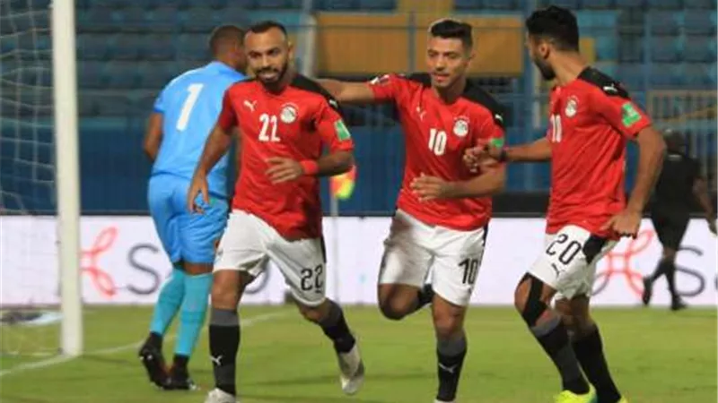 كأس العرب.. مصر تتقدم على لبنان بهدف أفشة
