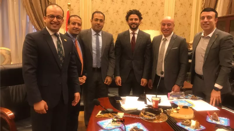 شباب النواب تحتفل بفوز حسام غالي في انتخابات الاهلي .. ورئيس اللجنة : ينتظره مستقبل باهر
