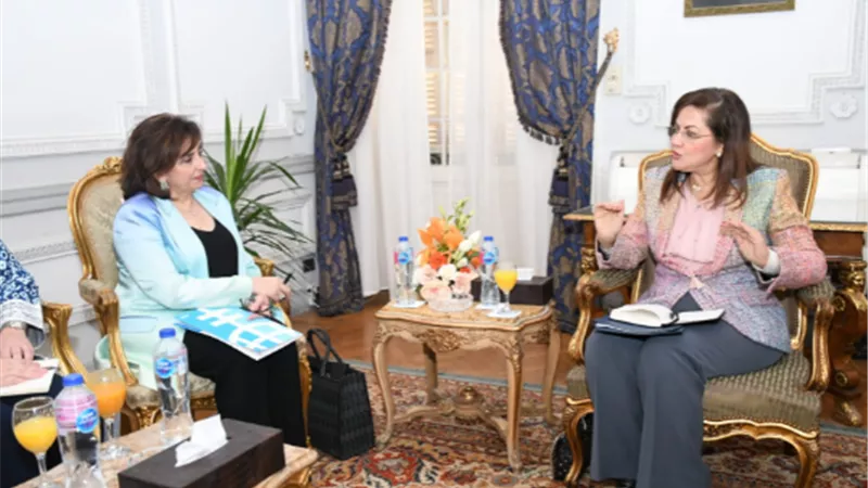 وزيرة التخطيط والتنمية الاقتصادية تلتقي وكيل الأمين العام للأمم المتحدة لشئون المرأة