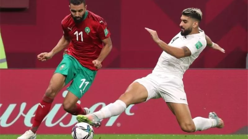 كأس العرب.. المغرب تتقدم على فلسطين بهدف فى الشوط الأول