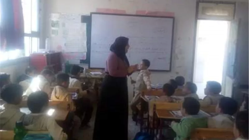 ندوة تثقيف صحة بمدرسة الرمل بواحة سيوة عن جائحة كورونا والمبادرات الرئاسية