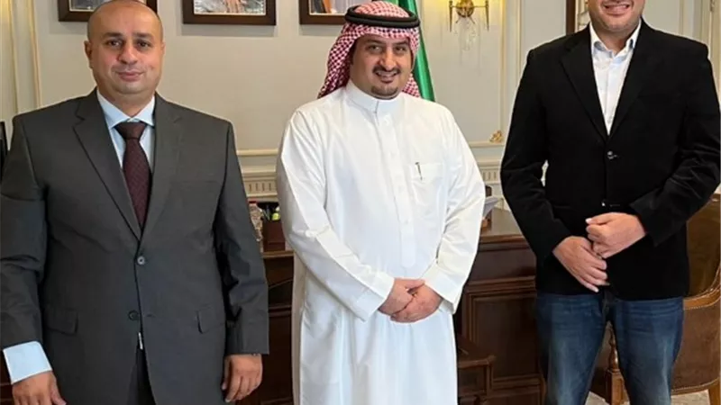 القنصل السعودي يستقبل أعضاء من مجلس نادي القضاة بالإسكندرية
