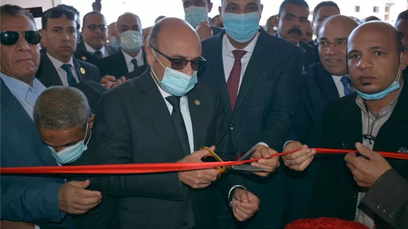 وزير العدل ومحافظ الدقهلية يفتتحان المحكمة الجزئية ومكتب الشهر العقاري بمدينة بني عبيد