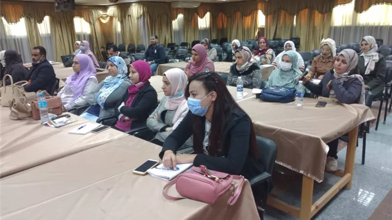 ختام البرنامج التدريبى لمكافحة العدوى للعاملين بفرع التأمين الصحي