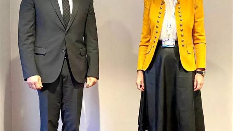 وزير السياحة يواصل لقاءاته الرسمية خلال زيارته لمدريد بلقاء نظيرته الإسبانية