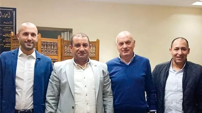 رئيس جهاز مدينة السادات يستقبل الشريك الإيطالي لنادي إنتر سيتي