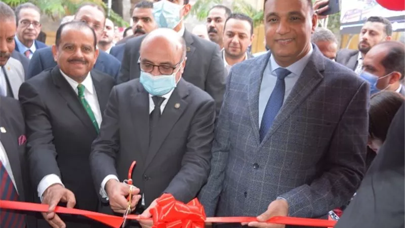 وزير العدل يفتتح فرع توثيق جزيرة الورد بالمنصورة