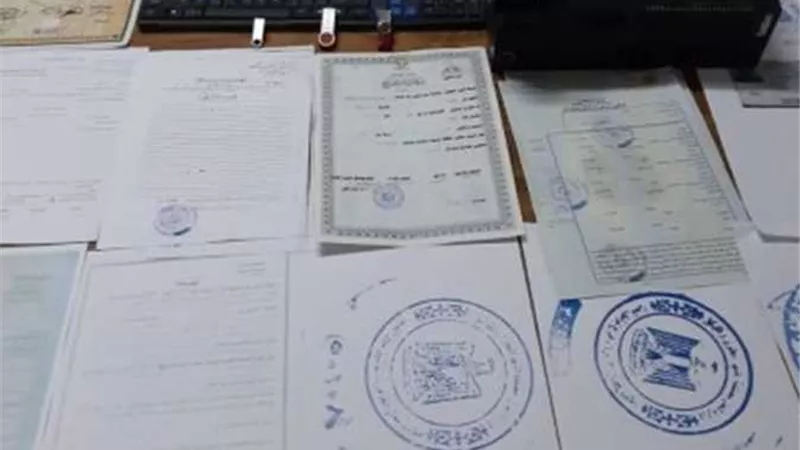 شهادات دراسية مضروبة مقابل 8 ألاف جنية .. أكاديمية وهمية بسوهاج