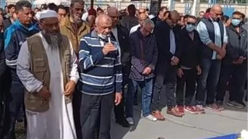 نجوم الرياضة يشيعون جثمان أدهم السلحدار ملفوفا بعلم الإسماعيلي ..صور