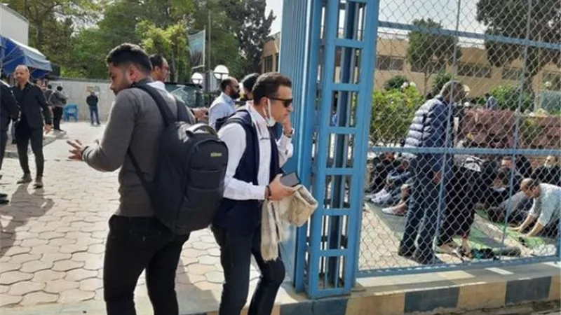 وفد الإسماعيلي يُشيع جنازة أدهم السلحدار ..صور