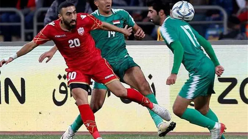 كأس العرب.. العراق والبحرين يتعادلان بدون اهداف