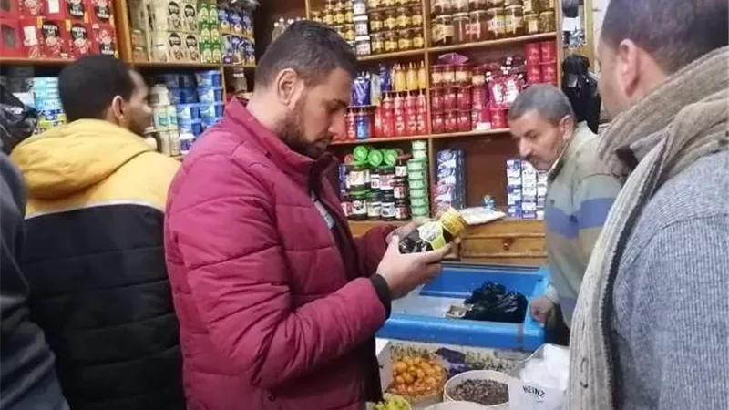 تحرير محاضر وضبط سلع منتهية الصلاحية في 12 مركزاً بكفر الشيخ..صور