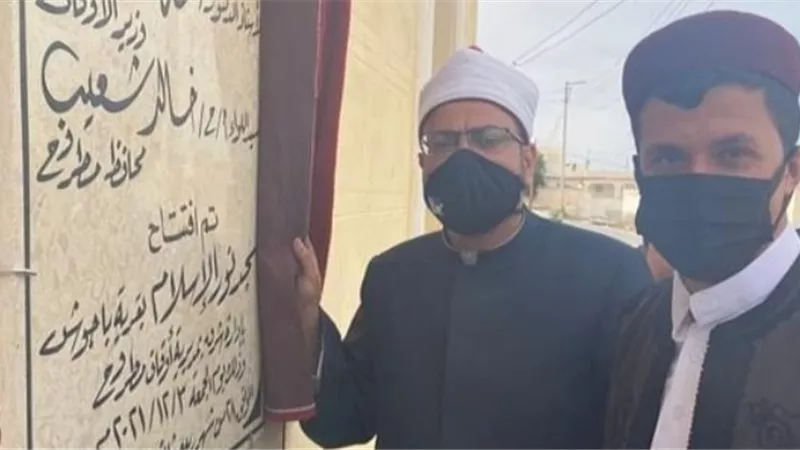 افتتاح مسجد نور الإسلام بباجوش شرق مطروح