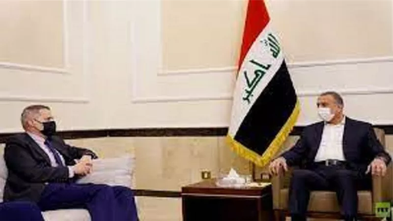 الكاظمي والسفير الأمريكي يبحثان إنهاء الدور القتالي لقوات التحالف الدولي في العراق