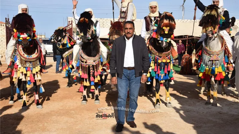 شعيب يتفقد مركز رعاية الخيول بمرسي مطروح .. صور