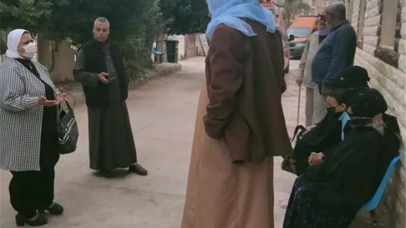 متحور كورونا وطرق الوقايه منه.. ندوة للمترددين على المركز الدولى للقاح بمطروح