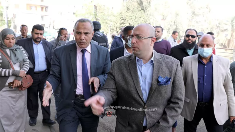 محافظ بني سويف يناقش سبل تسهيل الحركة المرورية بمنطقة الشناوية بمدخل مدينة ناصر