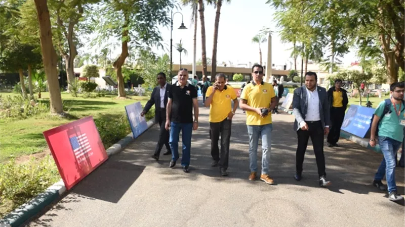رئيس جامعة الأقصر يشهد انطلاق فعاليات البطولة الأفريقية والعربية للبرمجة.. بالصور