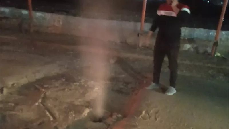 محافظ المنوفية : السيطرة على تسرب الغاز الطبيعى بقرية جروان وعودة حركة القطارات الى طبيعتها .. صـــور