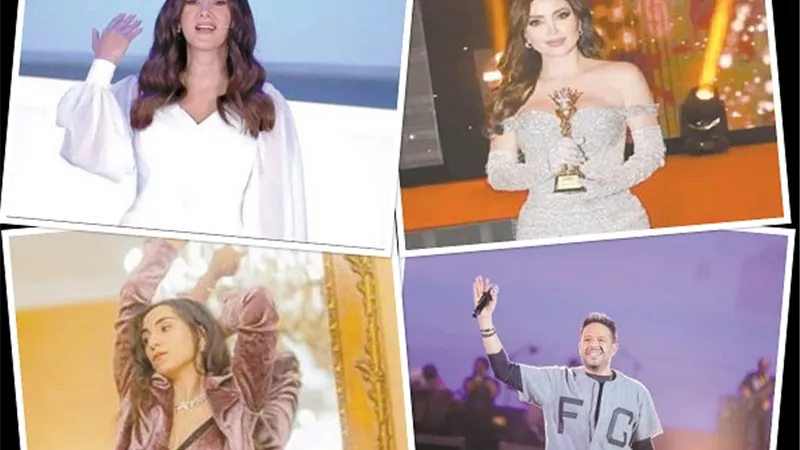 ابرزهم دنيا سمير غانم .. 