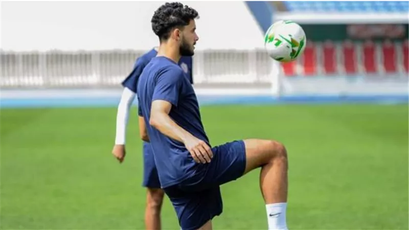 عقب رفع ايقافه.. حسام أشرف ينتظم في معسكر المنتخب الأوليمبي