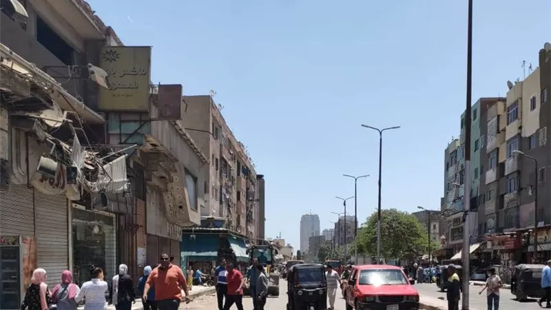 توسعة ورفع الإشغالات من العامل الأول شمال الجيزة..صور
