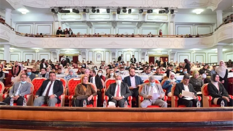 رئيس جامعة بني سويف يشهد ندوة مناهضة العنف ضد المرأة