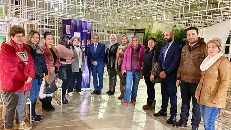 كلية الفنون التطبيقية بجامعة بدر تشارك بـ14 عملاً فنياً فى معرض ألبانيا.. بالصور