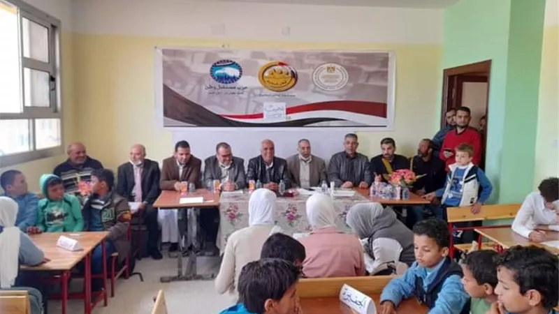 إنطلق ماراثون أوائل الطلبة بالتعاون مع وزارة التربية والتعليم بمدارس مطروح