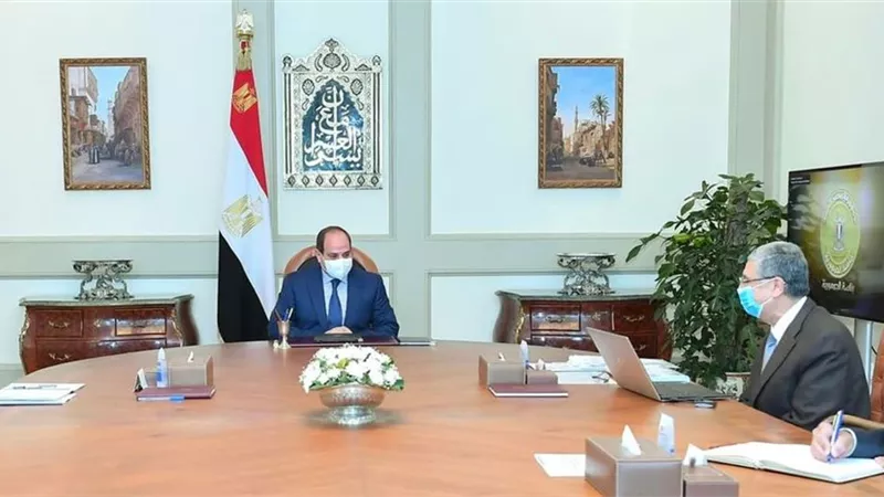 الرئيس السيسي يوجه بتأسيس البنية الكهربائية لمشروع الدلتا الجديدة لاستيعاب معدلات التنمية