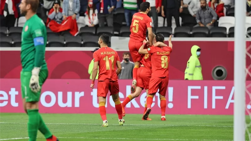 عقب توديع كأس العرب.. لاعب منتخب سوريا يدخل فى نوبة بكاء
