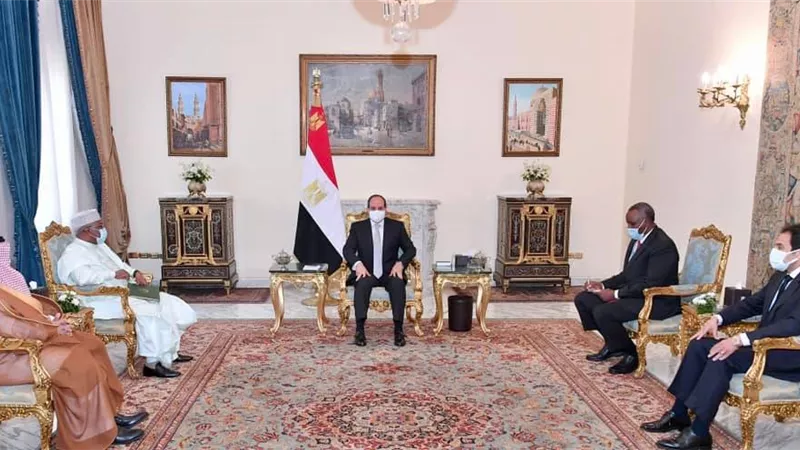 الرئيس السيسى يستقبل الأمين العام الجديد لمنظمة التعاون الإسلامى