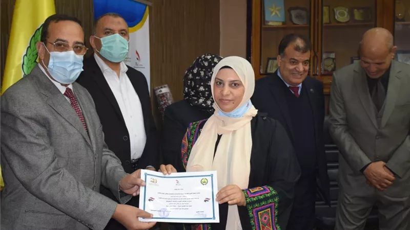 شوشة يشهد ختام مشروع انتاجنا بجمعية الفيروز