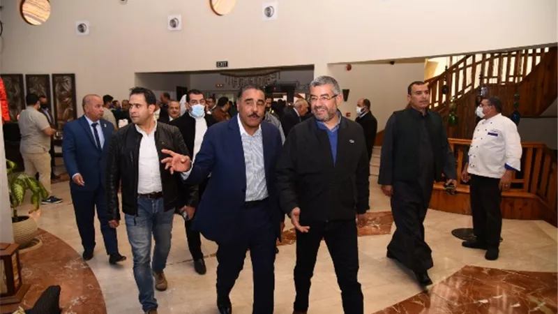 لجنة الاسكان والمرافق العامة والتعمير بمجلس النواب تبدأ زيارتها لمطروح