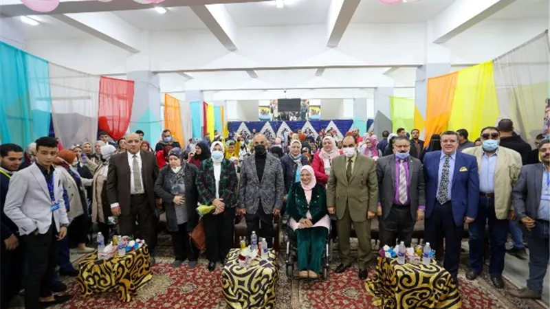 رئيس جامعة الزقازيق يشهد حفل كلية علوم ذوى الإعاقة والتأهيل باليوم العالمى لذوى الهمم