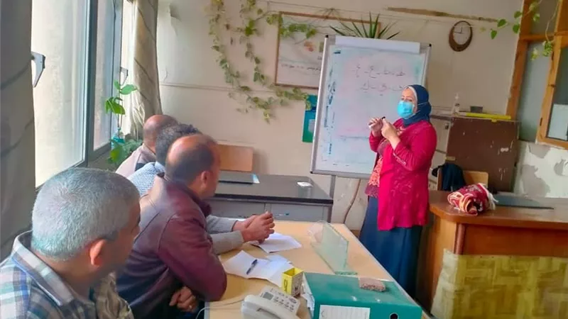 أفتتاح فصول لمحو الأمية للراغبين بمديرية الزراعة