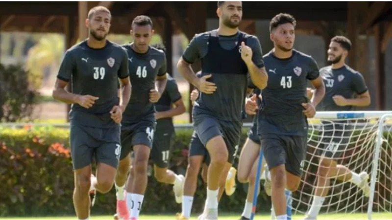 مران الزمالك.. تدريبات بدنية شاقة للاعبين