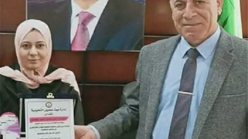 تكريم مسئول وحدة تكافؤ الفرص بميت سلسيل بالدقهلية