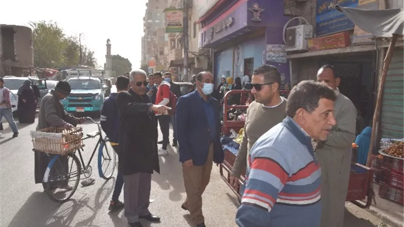 سكرتير مساعد بنى سويف يشرف على إجراءات غلق أكاديمية تمريض